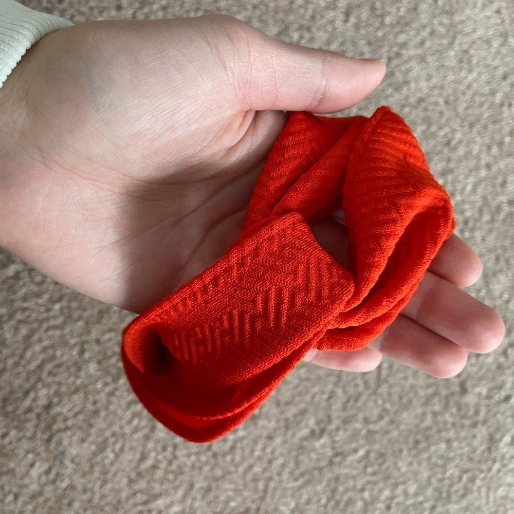 Red Boho Headband - Picture 2 of 2